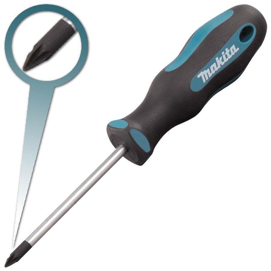 Makita Pozidriv Screwdriver (Round Shaft) - KHM Megatools Corp. Makita Pozidriv Screwdriver (Round Shaft) - KHM Megatools Corp.